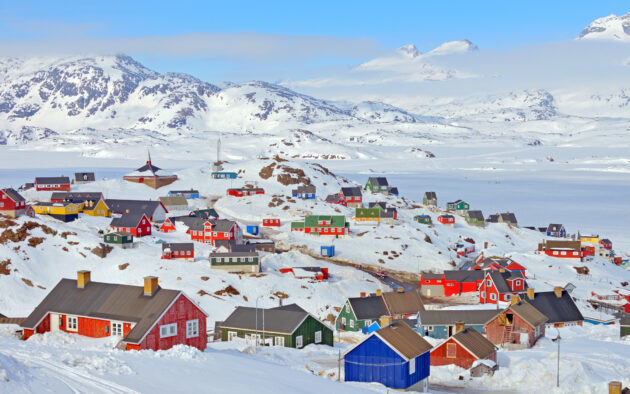 Grönland Dorf