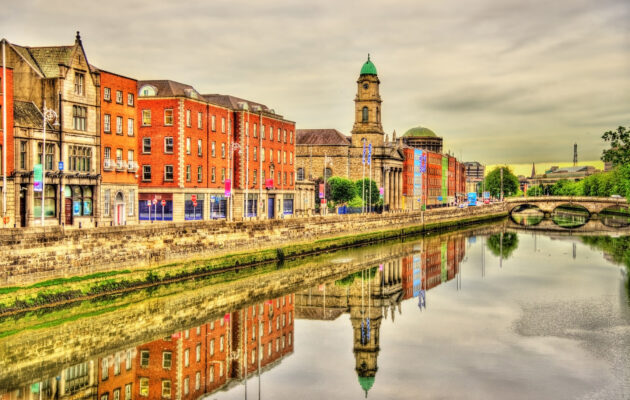 Irland Dublin Fluss