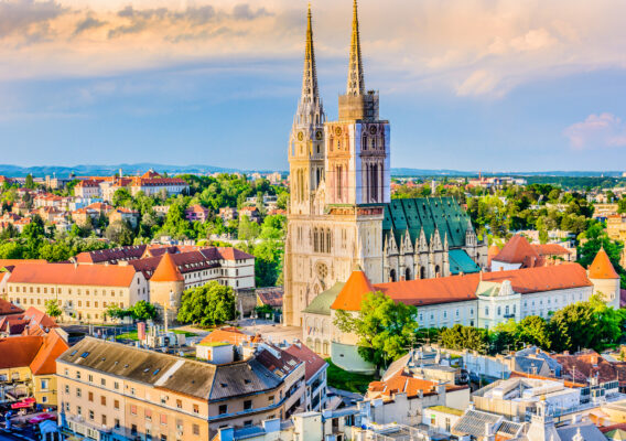 Kroatien Zagreb Kathedrale