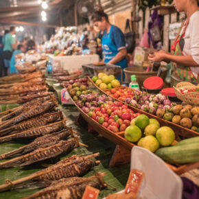 Laos Markt