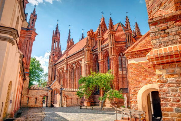 Litauen Vilnius Kirche Annenkirche