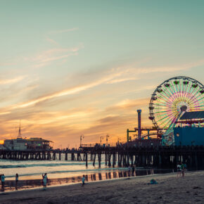 Kalifornien Los Angeles Riesenrad