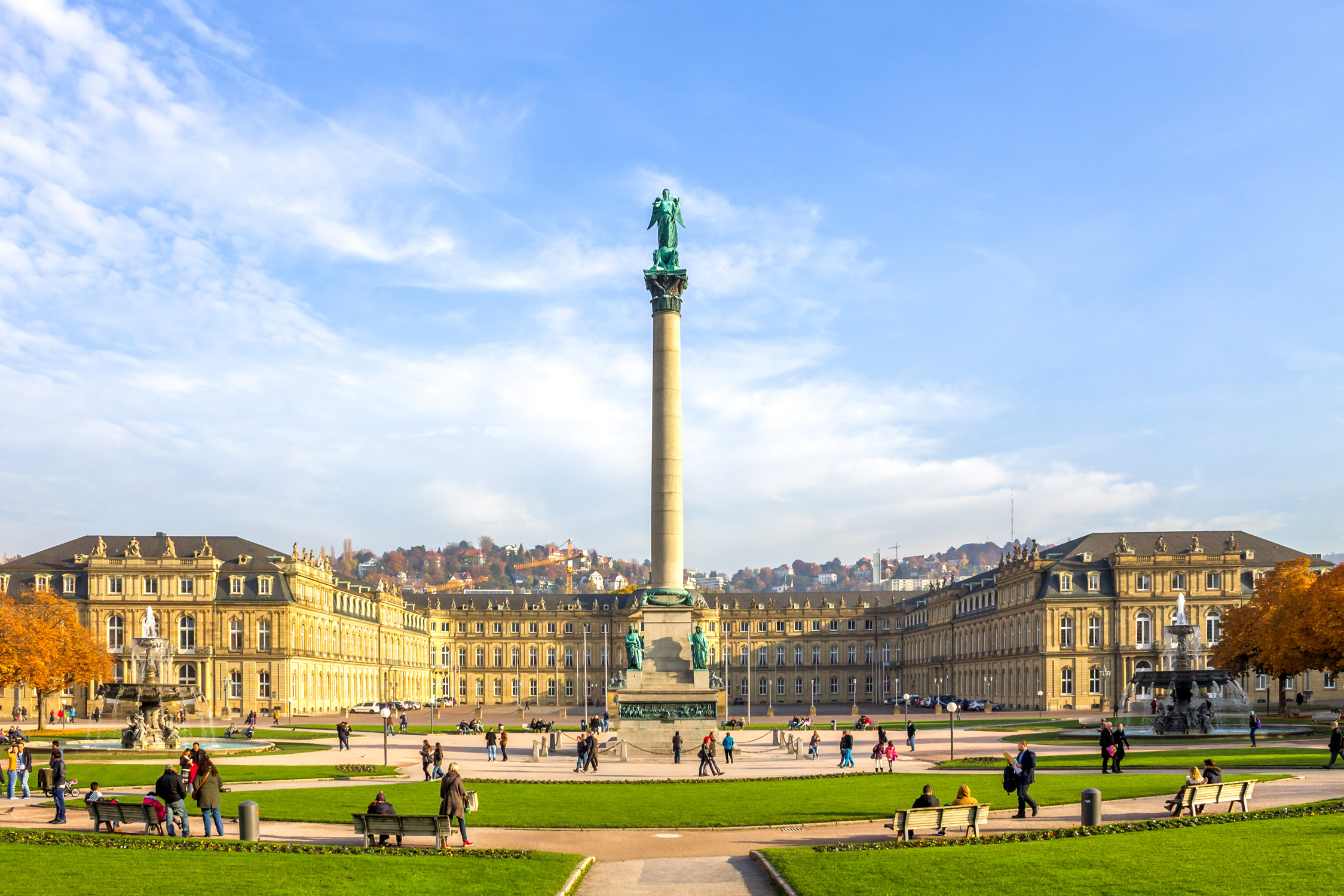 tourist in stuttgart