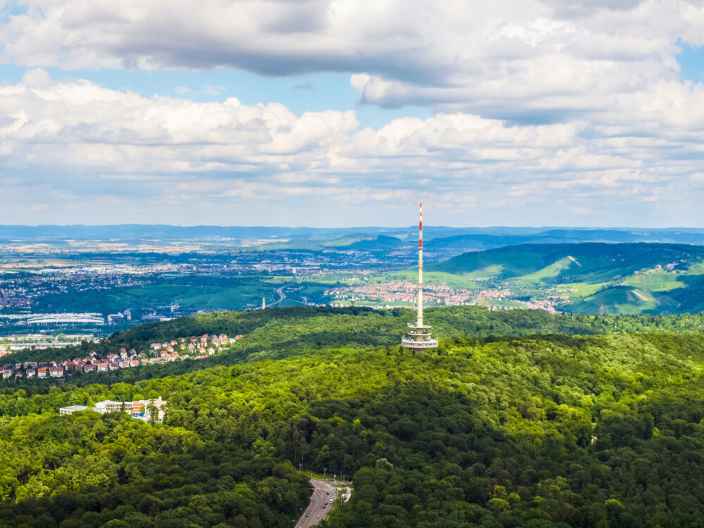 Stuttgart Vogelperspektive