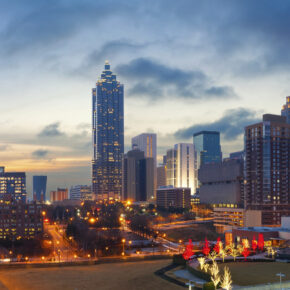 USA Atlanta Skyline