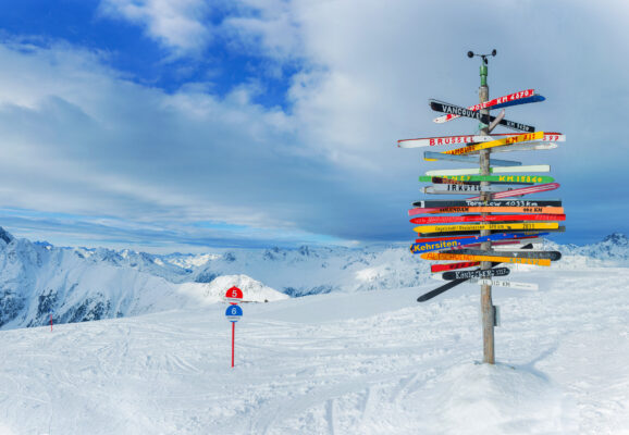 Österreich Ischgl Skifahren