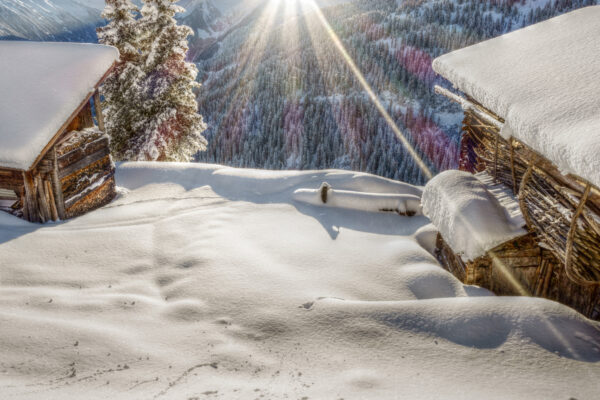 Österreich Zillertal Skifahren