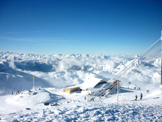 Frankreich Trois Vallees Ski