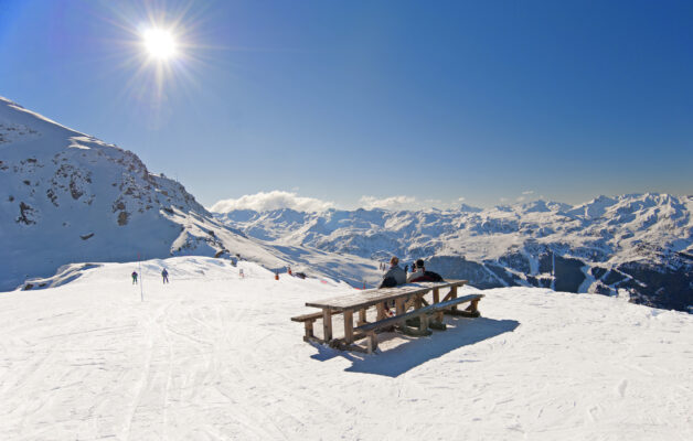 Frankreich Trois Vallees Ski