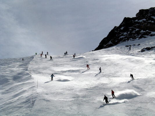 Frankreich Trois Vallees Ski