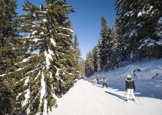 Frankreich Trois Vallees Ski