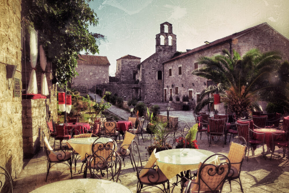 Montenegro Budva Cafe