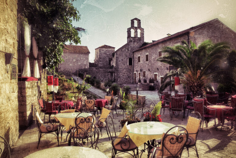 Montenegro Budva Cafe