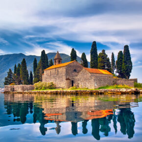 Montenegro St. George Insel