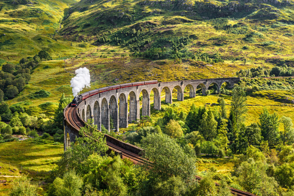 Schottland Zugstrecke