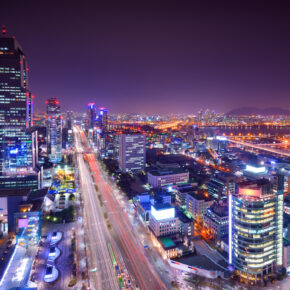 Südkorea Seoul Nacht