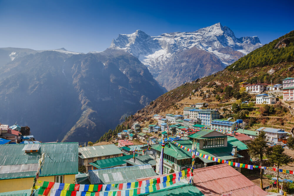 Nepal Himalaya Stadt