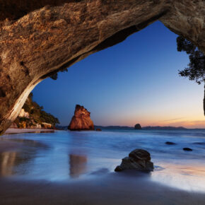 Waitomo Caves: Leuchtende Glühwürmchen-Höhle in Neuseeland