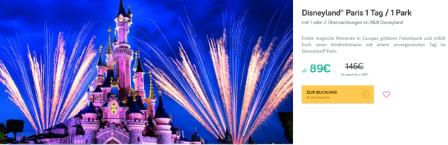 Disneyland Paris Mit Flug Eintritt Und Hotel Disneyland® Paris Angebot mit Hotel, Eintritt & Frühstück ab 89