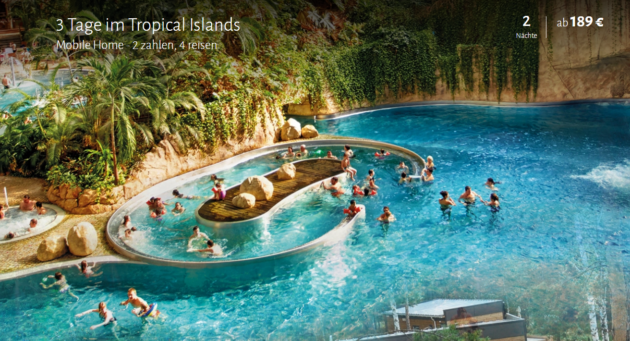 Tropical Island Sauna Aufpreis Tropical Island Sauna Aufpreis
