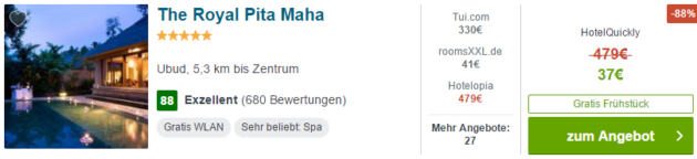 Royal Pita Maha Error Fare