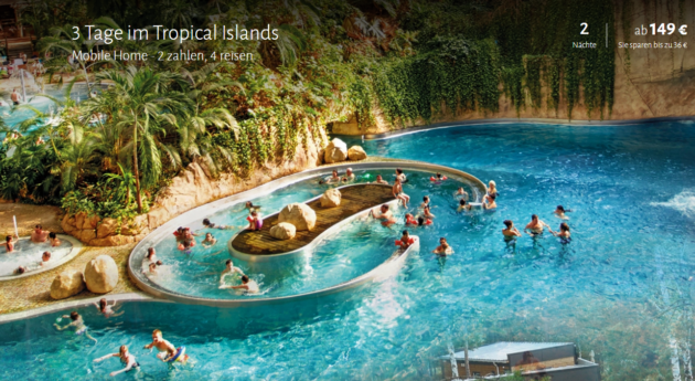 Eintritt Tropical Island Eintritt Tropical Island