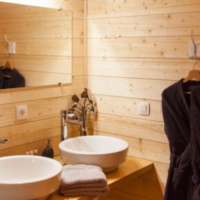 Les Lodges de Babylone Badezimmer