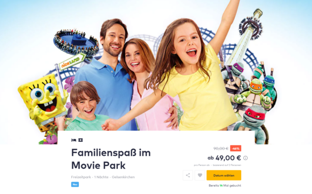 Was Kostet Eintrit Fürn Movi Park www.urlaubstracker.de