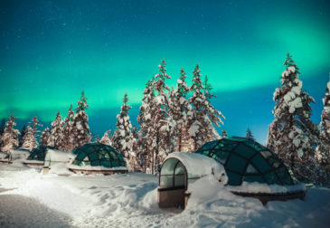 Finnland Glasiglu: 2 Tage übers Wochenende zu den Polarlichtern im 5* Resort mit Halbpension ...