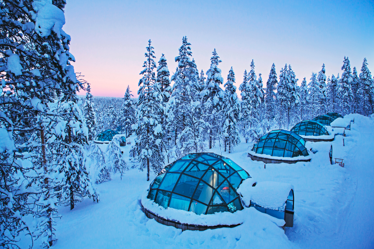 WinterWochenende 4 Tage Finnland im speziellen GlasIglu