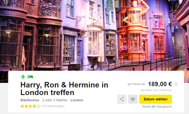 London Flug Hotel Harry Potter London Flug Hotel Harry Potter