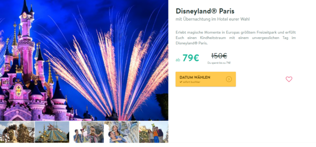 Disneyland Paris Mit Flug Eintritt Und Hotel Disneyland® Paris Angebot mit TOP Hotel, Eintritt & Frühstück ab 79