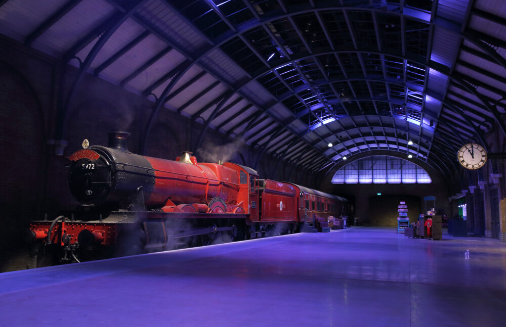 Photocall And press Launch Of Hogwarts Express And Platform 9 3/4