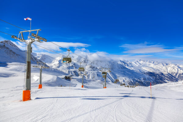 Hochgurgl Österreich Skifahren