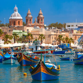 Mietwagen-Rundreise auf Malta: 5-tägige Reise mit TOP 4* Hotel, Frühstück & Flug für 499€