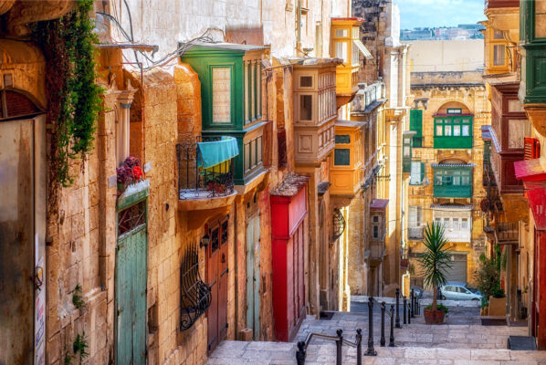 Malta Valetta Stadt