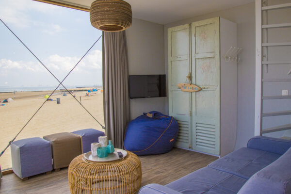 Strandweelde Strandhaus Wohnraum