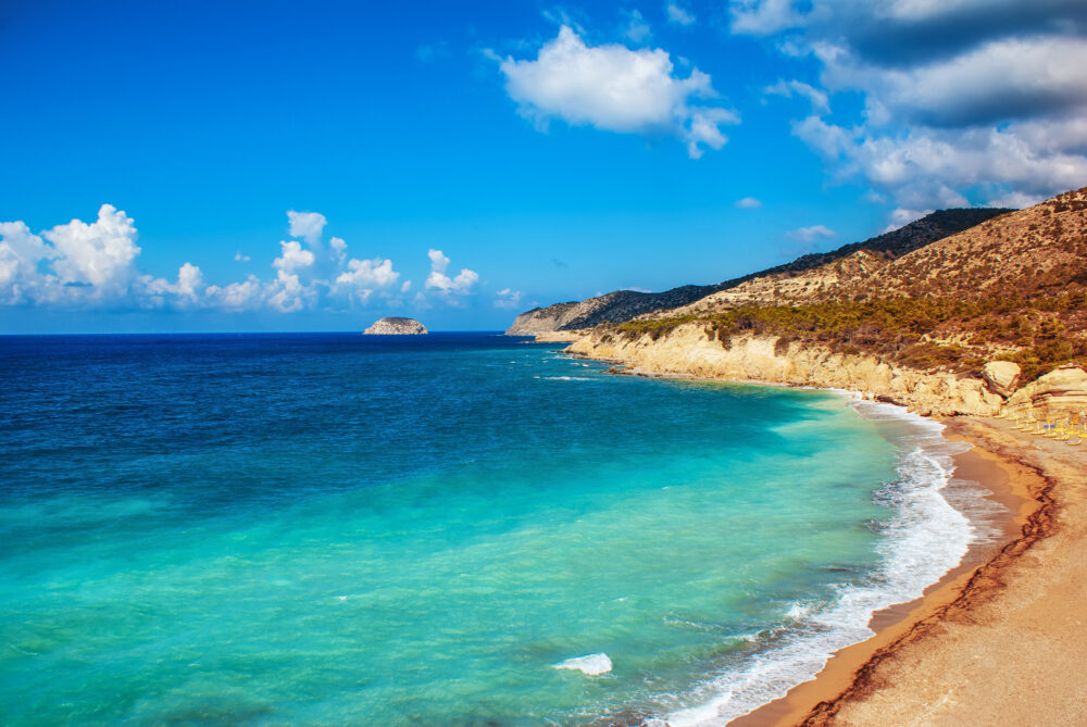 Griechenland Rhodos Strand