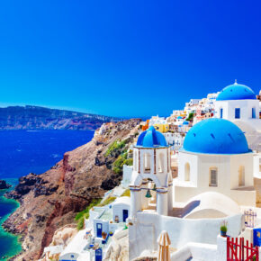 Santorini Knaller: 6 Tage ins 4* Hotel mit Flug, Whirlpool, Frühstück und Extras für nur 602€