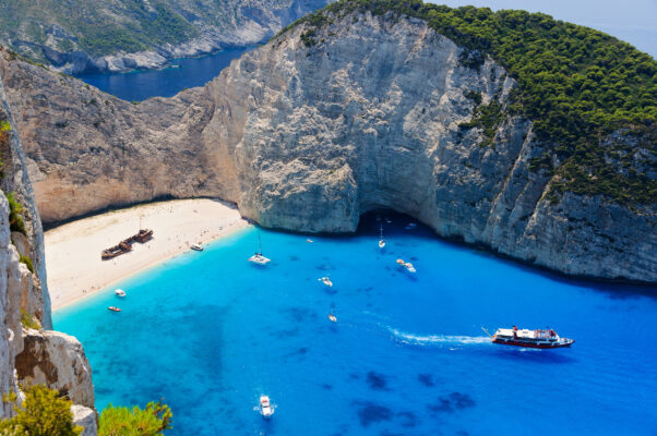 Griechenland Zakynthos Boote