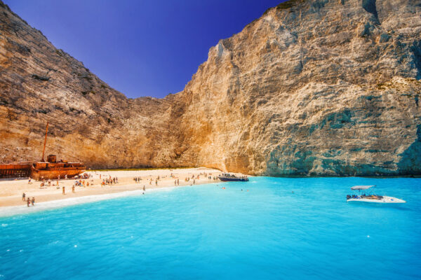 Griechenland Zakynthos Navagio Strand