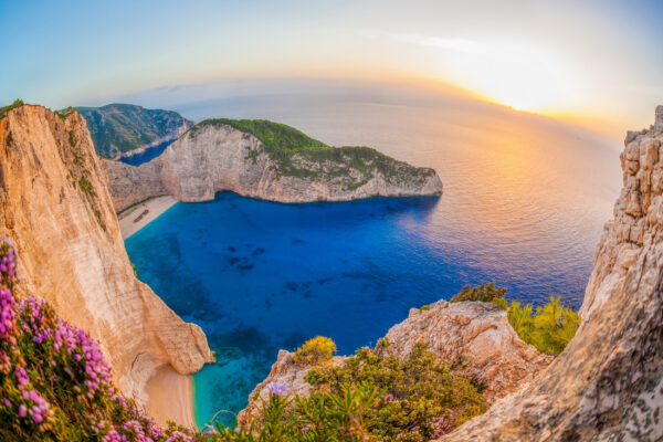 Griechenland Zakynthos Sonnenuntergang