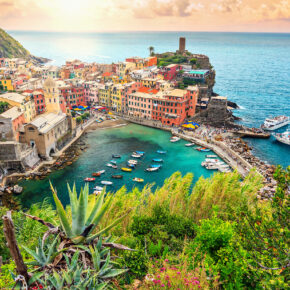 Vielfältiger Urlaub in Cinque Terre: 8 Tage Italien im Ferienhaus für 4 Personen ab 143€ p.P.