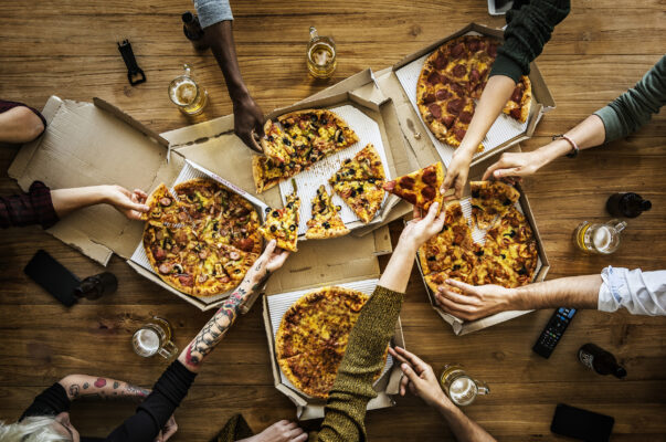Pizzalieferant Trinkgeld Pizzalieferant Trinkgeld