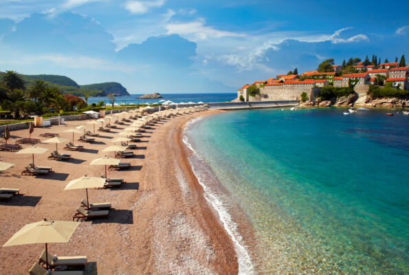 Montenegro Sveti Stefan Liegen