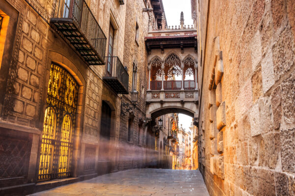 Spanien Barcelona Brücke