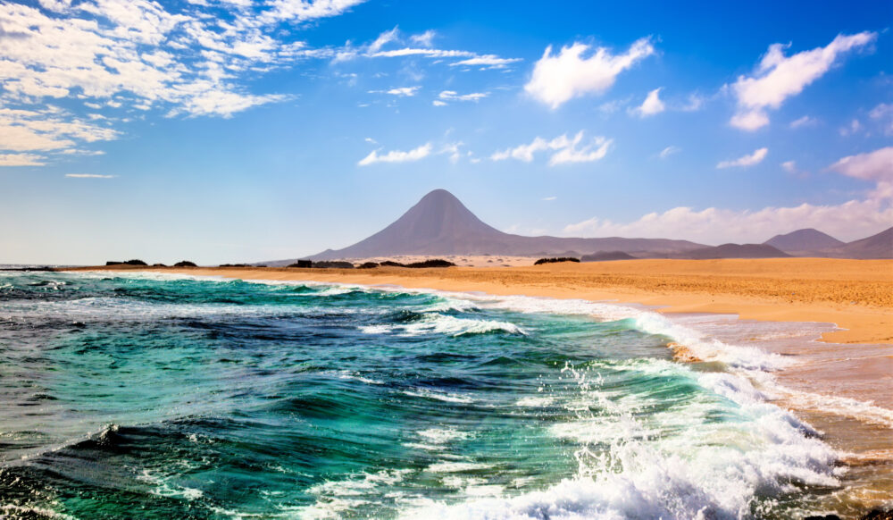 Fuerteventura Strand Vulkan