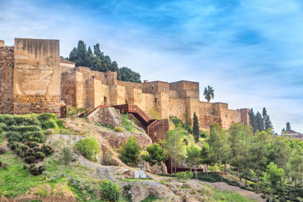 Spanien Malaga Alcazaba Festung