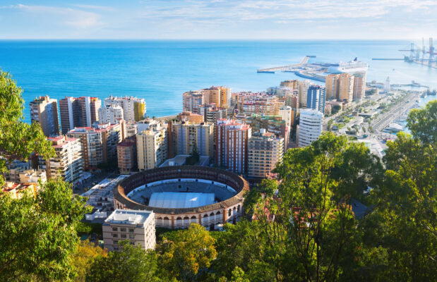 Spanien Malaga Placa De Torros