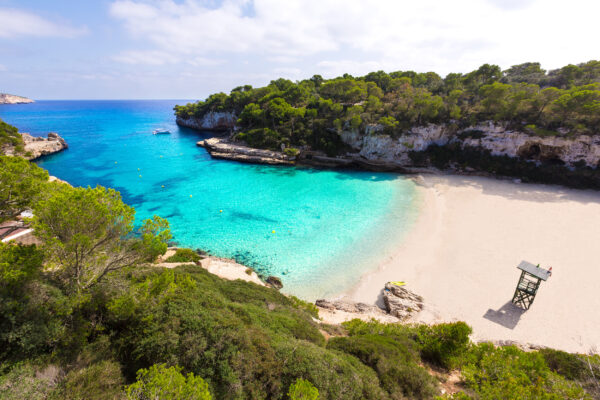 Spanien Mallorca Cala Llombards Strand